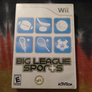 Big League Sports Game For Wii